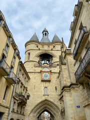 Beffroi de la grosse cloche à Bordeaux, Gironde	