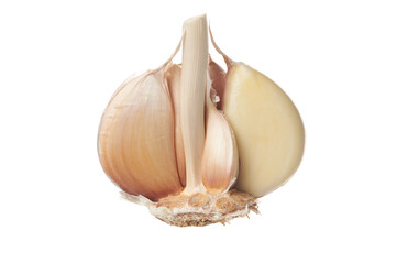 Garlic contains nutrients that are beneficial to the body