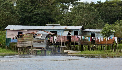 Paisajes y rincones del pequeño pueblo de El Castillo, a orillas del rio de San Juan, en el sur de Nicaragua