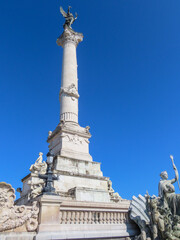 Monument aux Girondins, place des Quinconces à Bordeaux, Gironde