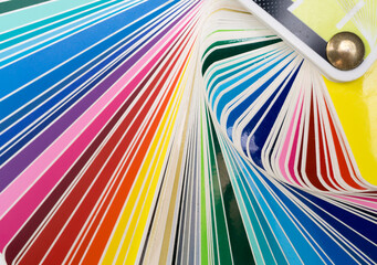 Farbfächer für Klebefolien oder Digitaldruck