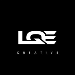 LQE Letter Initial Logo Design Template Vector Illustration