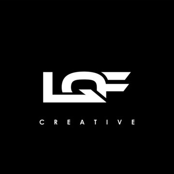 LQF Letter Initial Logo Design Template Vector Illustration