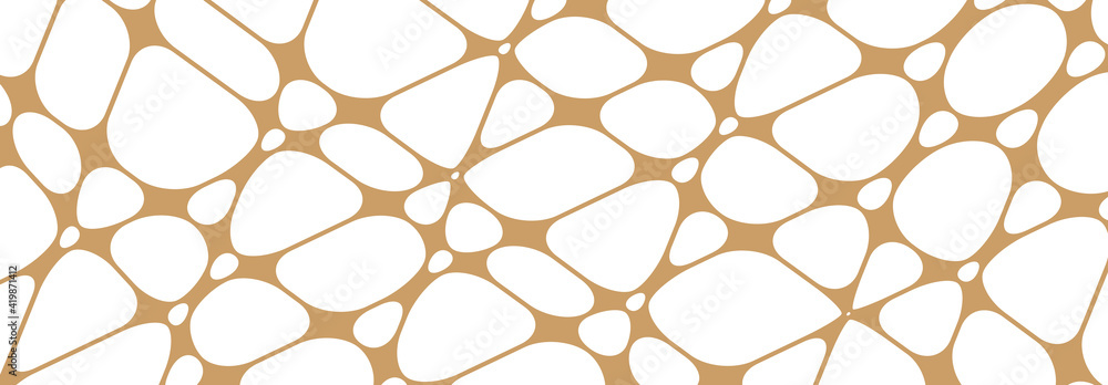 Poster abstract link fence background with geometric shapes. minimal lines surface texture or exploration p