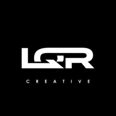LQR Letter Initial Logo Design Template Vector Illustration