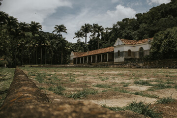 Fototapeta na wymiar Old Tropical Farm House