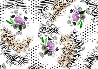 Wandaufkleber abstract animal skin pattern   © TT3 Design