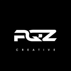 PQZ Letter Initial Logo Design Template Vector Illustration