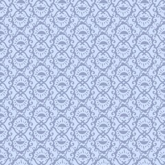 Fototapeta premium Decorative Textured Repeat Pattern Backdrop In Blue Shades