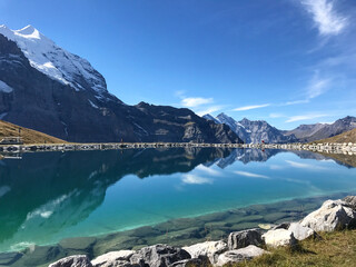 Switzerland, alps, mountains, nature and lake