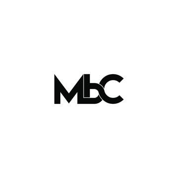 mbc letter original monogram logo design