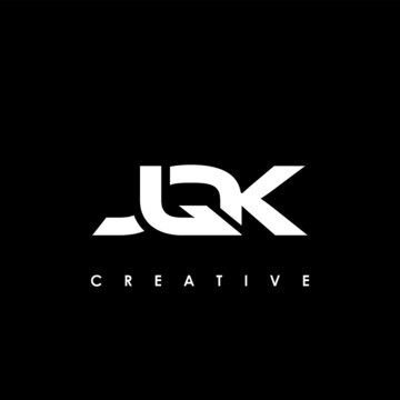 JQK Letter Initial Logo Design Template Vector Illustration