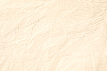 Crumpled brown paper surface texture