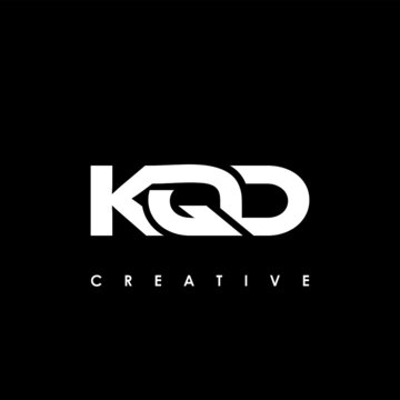 KQD Letter Initial Logo Design Template Vector Illustration