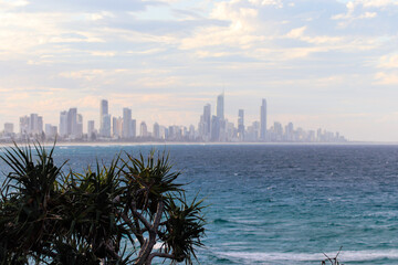 country skyline at sunset