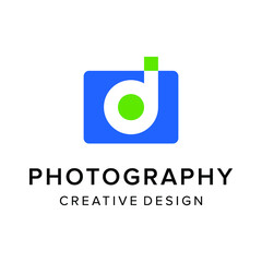 Initial D camera logo design