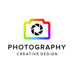 Camera photography logo design