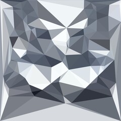 Obraz premium cubist triangular mosaic from many tiles arranged to form unique abstract art