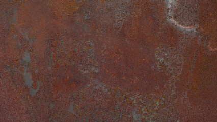 Grunge rusty orange brown metal steel stone background texture banner
