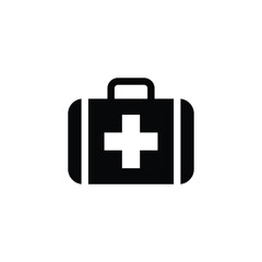 Obraz premium first aid kit icon