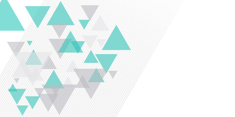 Abstract triangle modern template for business or technology presentation, vector illustration 