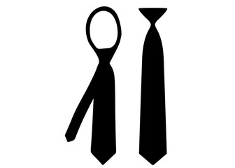 Mens ties in a set. Clothing for men.
