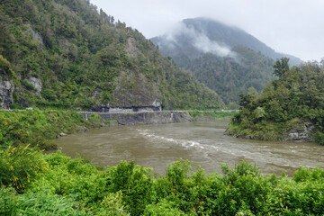 Fototapeta na wymiar Buller River in New Zealand