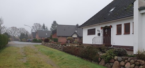 house in the village