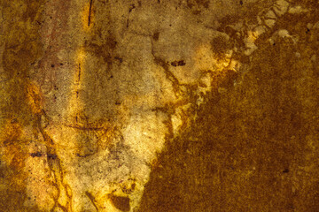 Oxide steel texture for background. Rusty metal panel with streaks of rust. Corrosive and oxidizer...