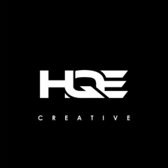 HQE Letter Initial Logo Design Template Vector Illustration