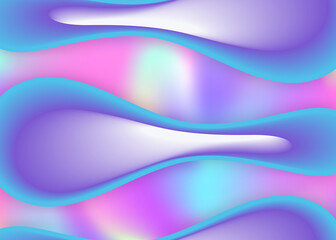 Fluid shape background with liquid dynamic elements.