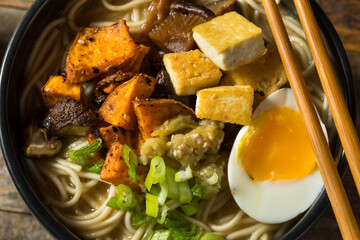 Homemade Healthy Vegan Vegetarian Ramen