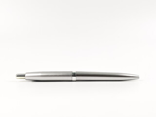 A pen isolated with white background. Selective focus.