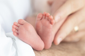 Obraz na płótnie Canvas Newborn Foot