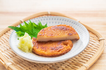 焼いた丸天