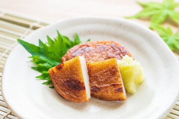焼いた丸天