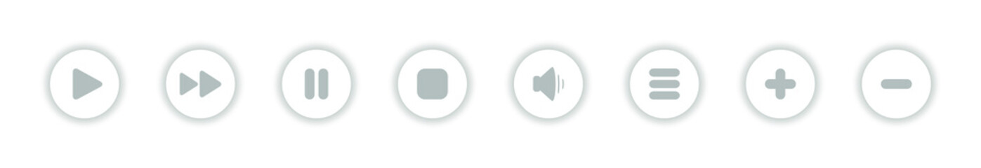 play music vector icon.	