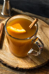 Boozy Warm Apple Cider Cocktail