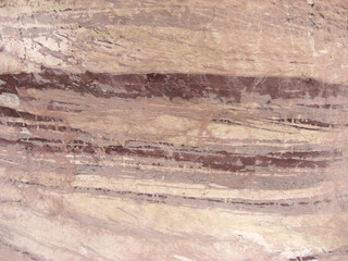 Stone layer in Sinai, Egypt