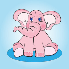 Pink elefant