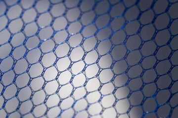 Fototapeta premium Close Up Of A Blue Net