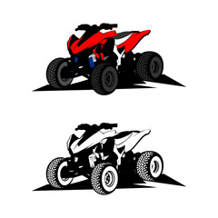 atv logo design icon vector © THE LASTMINI