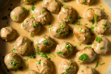 Homemade Healthy Swedish Meatballs