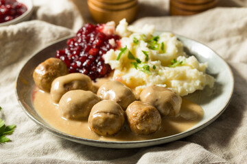 Homemade Healthy Swedish Meatballs