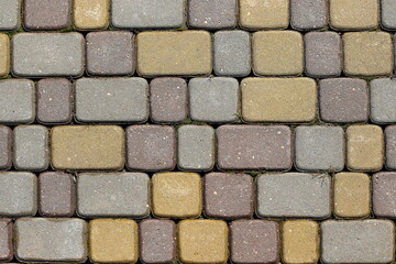 The texture of concrete tiles. background of the sidewalk of the city. the texture of the sidewalk...