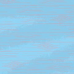 Blue and pink plank wall