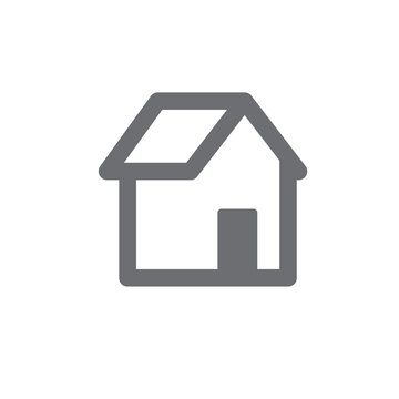 House vector icon. Home pictogram.