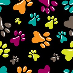 Pattern dog Cute welsh corgi vector cartoon illustration isolated. Funny butt modern flat design element for badges, labels, cards