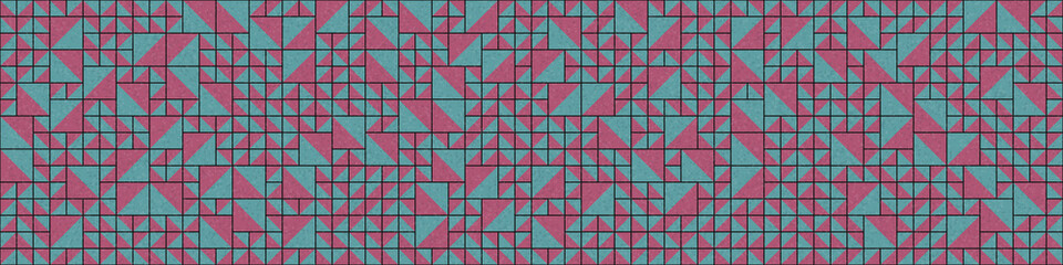 Abstract Geometric Pattern generative computational art illustration