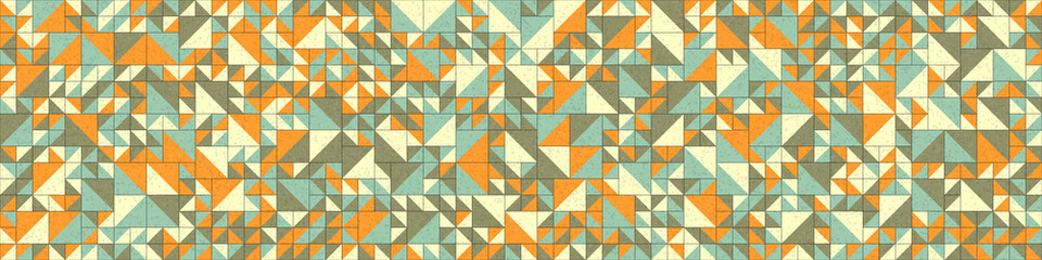 Abstract Geometric Pattern generative computational art illustration